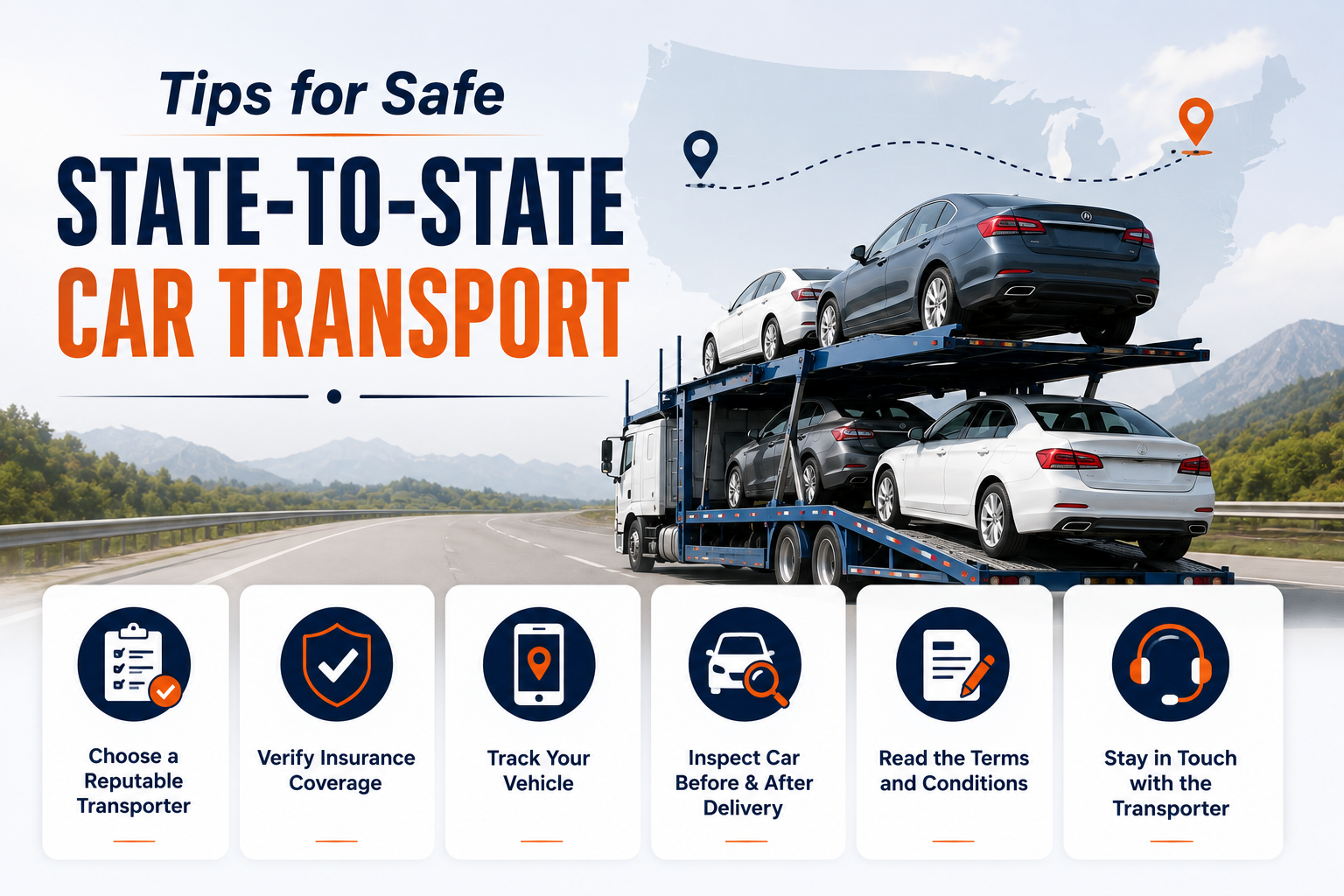 Tips for Safe State-to-State Car Transport